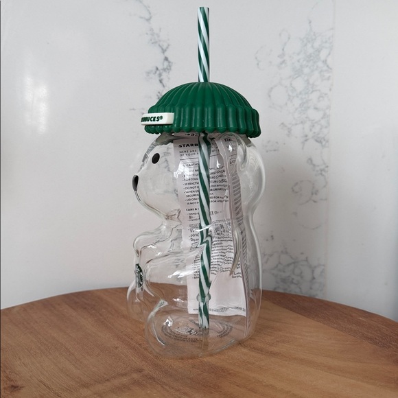 Starbucks Bearista Glass Cup - Picture 2 of 8